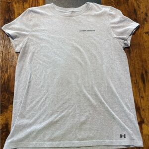 Under Armour Light Gray Short Sleeve Tee